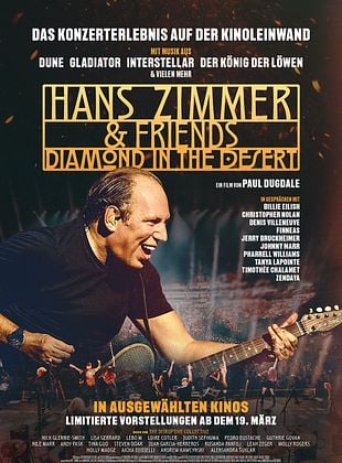 Hans Zimmer & Friends: Diamond In The Desert posteri