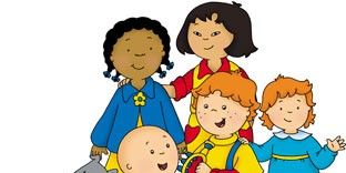Caillou Makes Cookies posteri