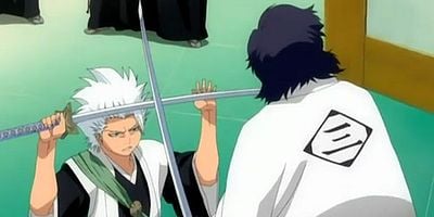 Koori to honoo! Amagai VS Hitsugaya no gekitou posteri