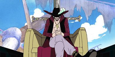 Taka no me no Mihawk ! Kengō Zoro umi ni chiru posteri