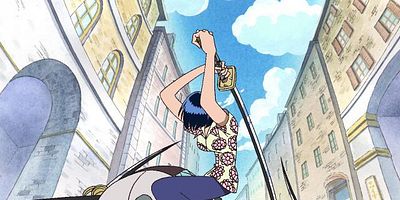 Hajimari to owari no machi Logue Town jōriku posteri