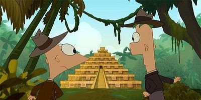 Phineas and Ferb and the Templae of Juatchadoon posteri