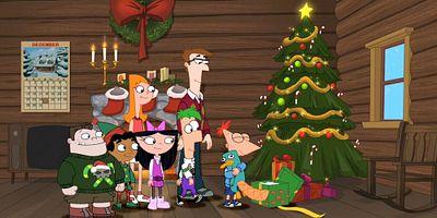 A Phineas and Ferb Family Christmas posteri