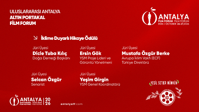 Antalya Altın Portakal Film Festivali’nden Sürdürülebilir Sinemaya Destek: "Yeşil Setler Mümkün Ödülleri" Verilecek! haber görseli