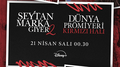 Moda Dünyasının İkonu Geri Dönüyor: "Şeytan Marka Giyer 2" Galası Canlı Yayınla Disney+’ta! haber görseli