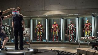 Iron Man 3 Filminin Setinden İlk Resmi Kare haber görseli