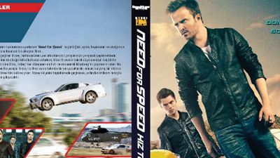 Need For Speed Filminin DVD'si Raflardaki Yerini Alıyor!