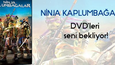 Ninja Kaplumbağalar DVD'leri Bu Yarışmada!