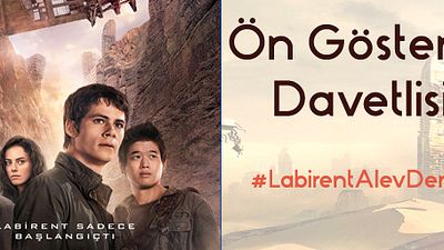 Labirent: Alev Deneyleri Ön Gösterim Yarışmamız Başlıyor! haber görseli