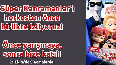 "En Süper Kahramanlar" Ön Gösterimi Kazananları! haber görseli