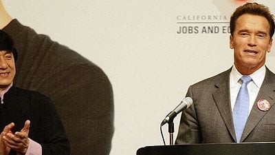 Schwarzenegger ve Chan Bir Arada! haber görseli