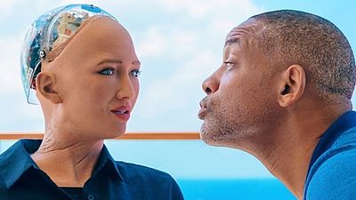 Will Smith Robot Sophia ile Randevuya Çıkarsa! haber görseli