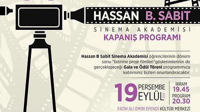 HBS Sinema Akademisi'nin Kapanış Programı Belli Oldu haber görseli