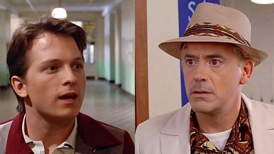 Deepfake ile Robert Downey Jr. ve Tom Holland "Geleceğe Dönüş"te haber görseli