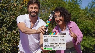 Ahmet Kural ve Ecem Erkek'in Başrolde Olduğu "Müjdemi İsterim" İçin Sete Çıkıldı haber görseli