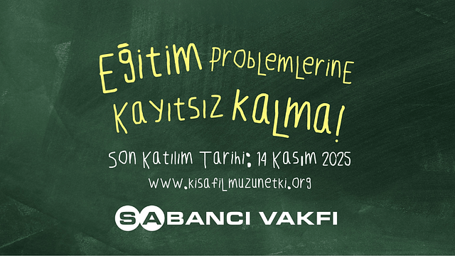 Sabancı Vakfı Kısa Film Yarışması 10. Yaşında: Festival Bu Yıl Eğitim Eşitsizliğine Odaklanıyor haber görseli