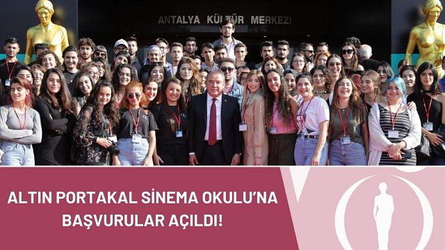 Altın Portakal Sinema Okulu’na Başvurular Açıldı haber görseli