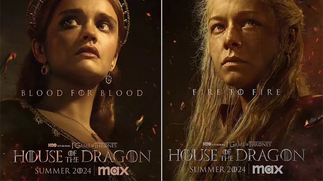 "House of the Dragon" 2. Sezondan İlk Posterler: Eski Dostluklar Kana Bürünüyor haber görseli