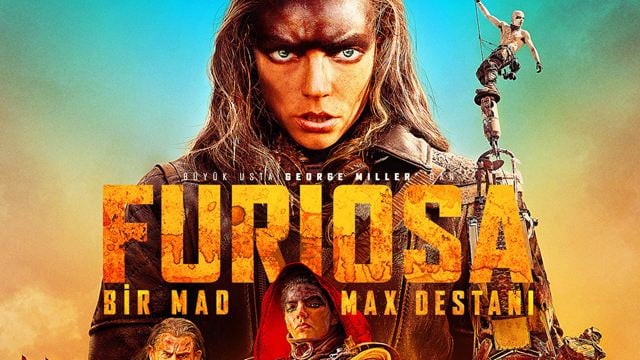 "Furiosa: Bir Mad Max Destanı"ndan Türkçe Afiş