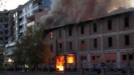 Eskişehir'in Kılıçoğlu Sineması'nda Yangın haber görseli