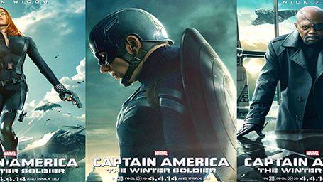 Captain America: The Winter Soldier Filminden 3 Karakter Afişi Yayınlandı!