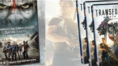Transformers: Kayıp Çağ ve Maymunlar Cehennemi: Şafak Vakti DVD'lerini Kazananlar Belli Oldu haber görseli