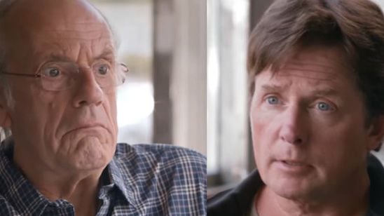 Michael J. Fox ve Christopher Lloyd Bir Arada! haber görseli