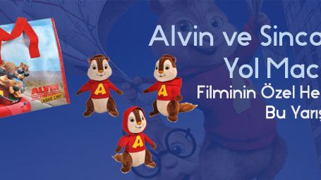Alvin ve Sincaplar: Yol Macerası'ndan Hediye Kazananlar!