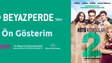 Beyazperde'den Yeni Ön Gösterim: Kötü Komşular 2! haber görseli