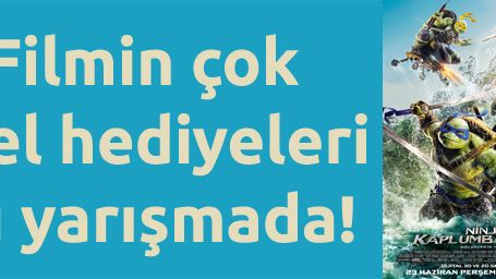 Ninja Kaplumbağalar: Gölgelerin İçinden'den Hediye Kazananlar! haber görseli