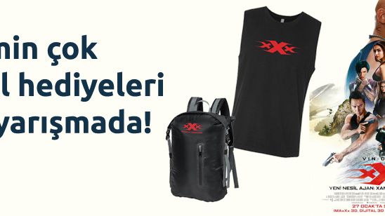 Yeni Nesil Ajan: Xander Cage'in Dönüşü'nden Hediye Kazananlar! haber görseli