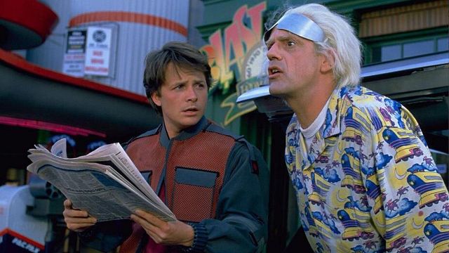 "Geleceğe Dönüş"ten Christopher Lloyd ve Michael J. Fox Karantinada Buluştu! haber görseli