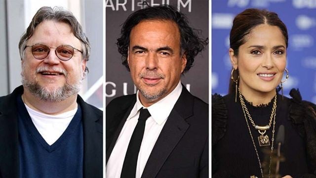 Salma Hayek'in Bağış Kampanyasına Guillermo Del Toro ve Alejandro González Iñárritu Katıldı