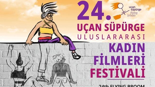 Uçan Süpürge Kadın Filmleri Festivali Afişi Yayında!