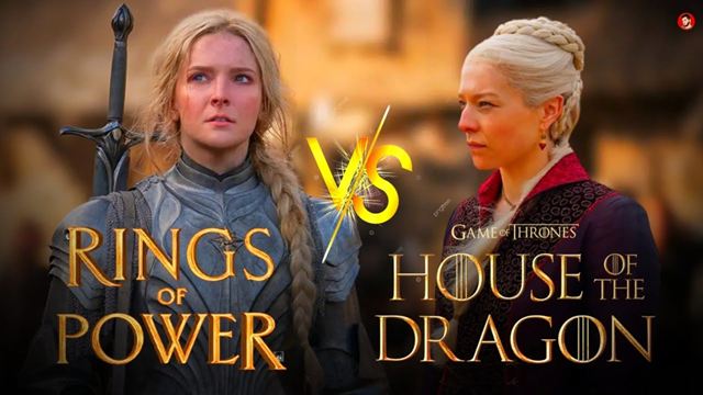 ‘House of the Dragon’ ve ‘Rings of Power’ Arasındaki Savaş Kızışıyor