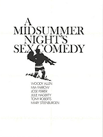 A Midsummer Night’s Sex Comedy posteri