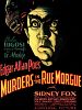 The Murders in the Rue Morgue posteri