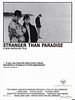 Stranger Than Paradise posteri