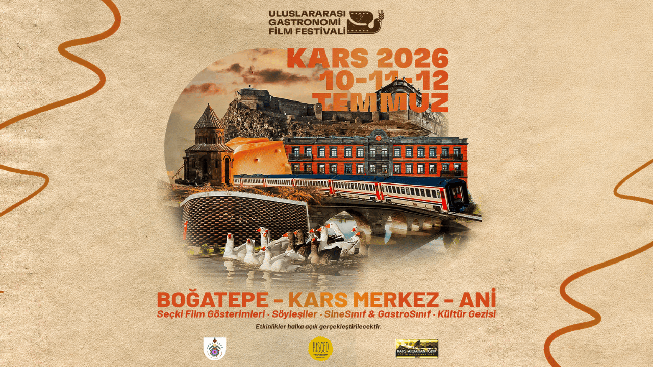 Sinema ve Lezzet Kars’ta Buluşuyor: Uluslararası Gastronomi Film Festivali Başlıyor!