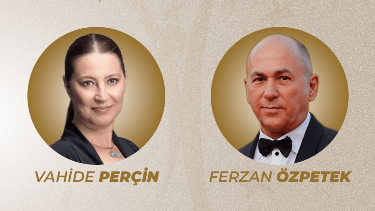 Ferzan Özpetek ve Vahide Perçin, 33. Uluslararası Adana Altın Koza Festivali'nde Onur Ödülü kazandı
