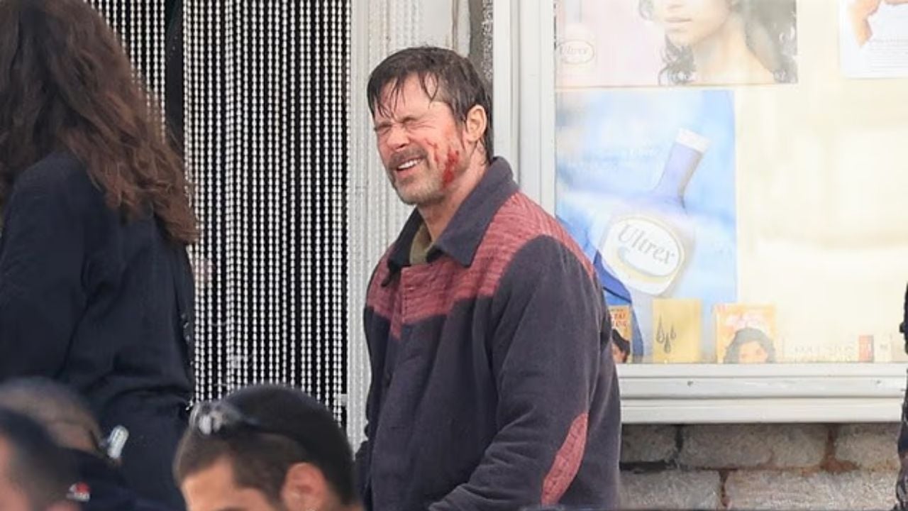 Brad Pitt Yunanistan Sokaklarında Kanlar İçinde!