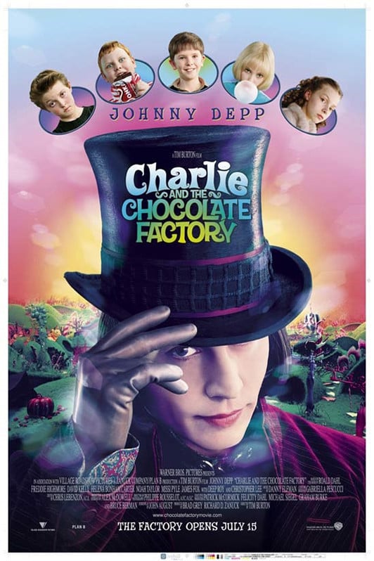 Charlie’nin Çikolata Fabrikası afiş Afiş 2