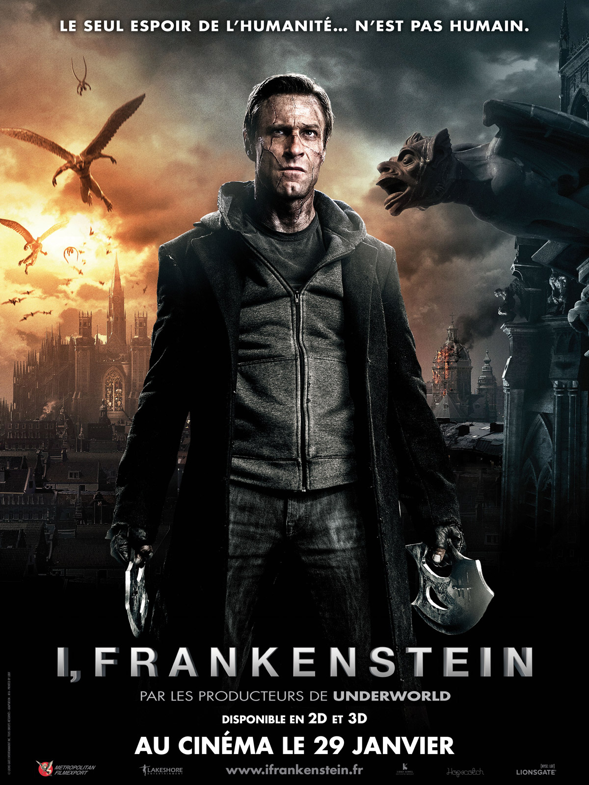 Frankenstein Ölümsüzlerin Savaşı afiş Afiş 1