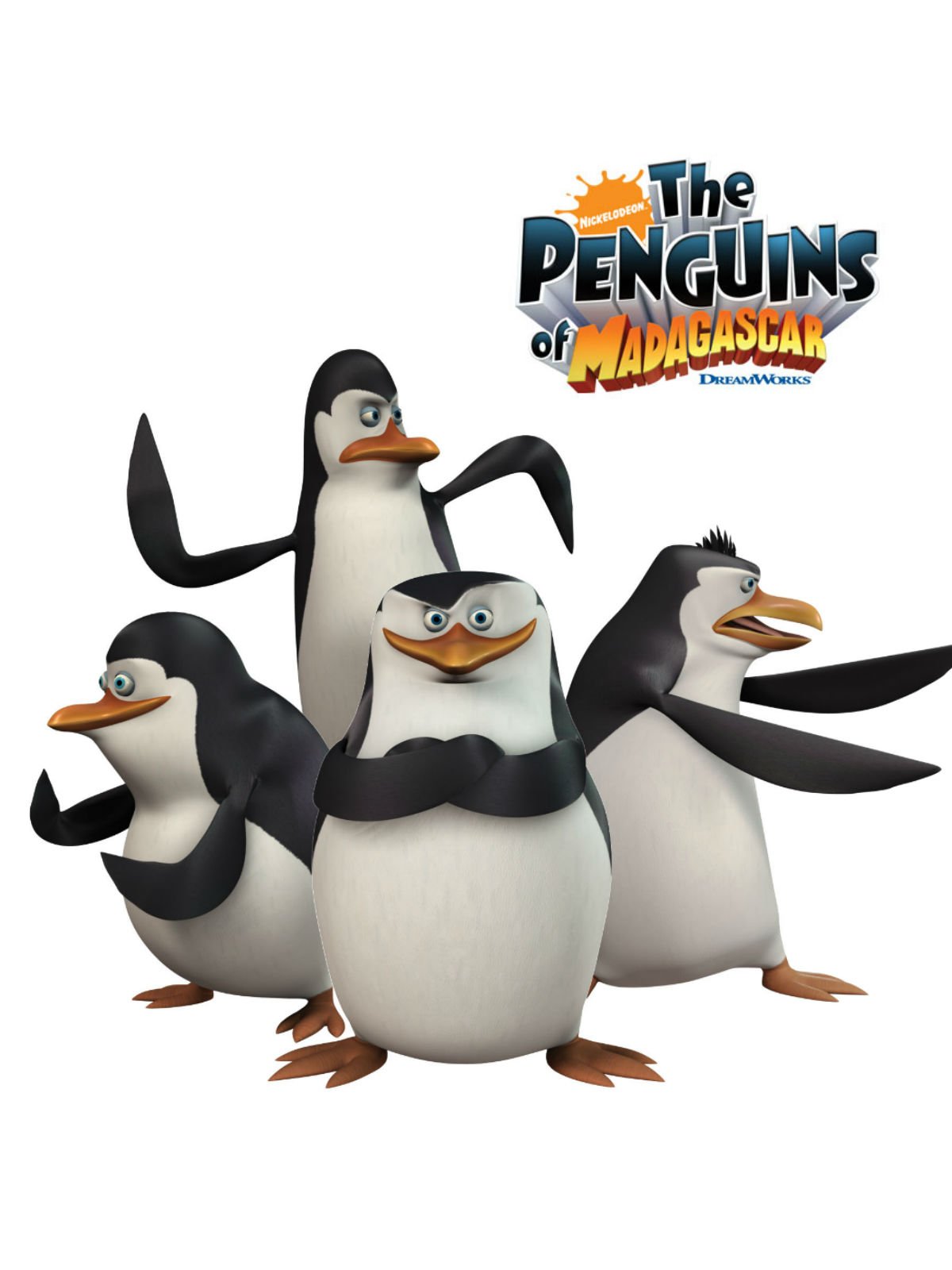 Los pinguinos de madagascar