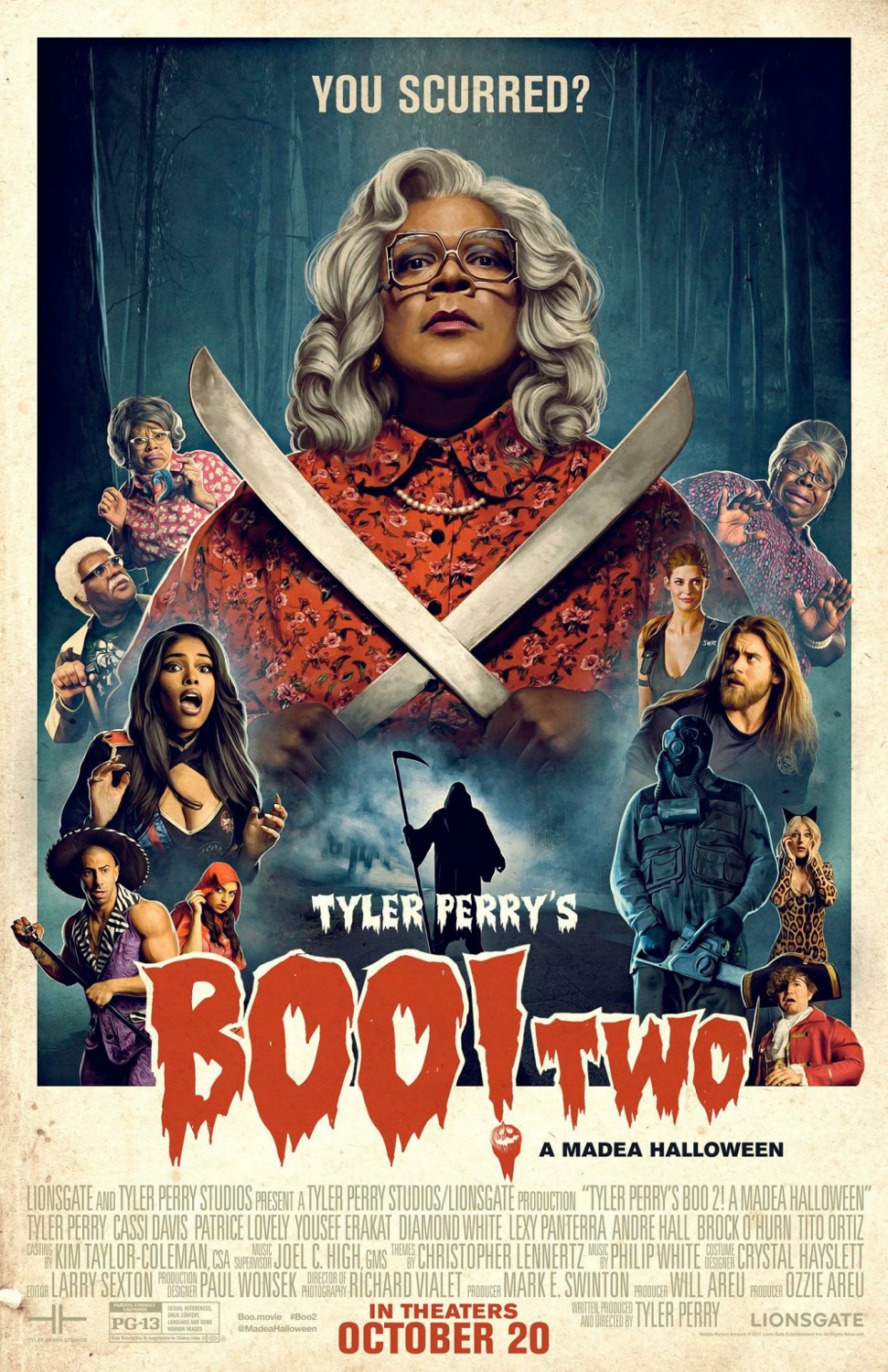 Boo A Madea Halloween afiş Afiş Beyazperde com