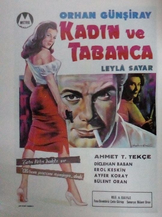 Kadın Ve Tabanca : Afiş