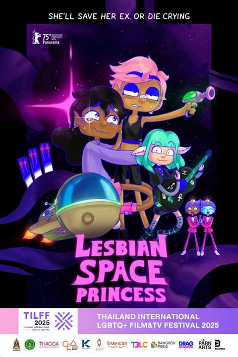 Lesbian Space Princess : Afiş