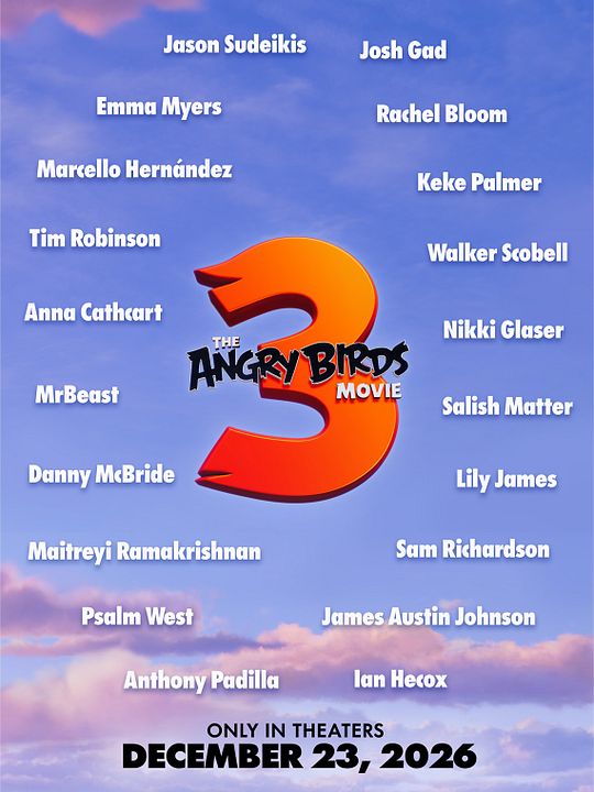 The Angry Birds Movie 3 : Afiş