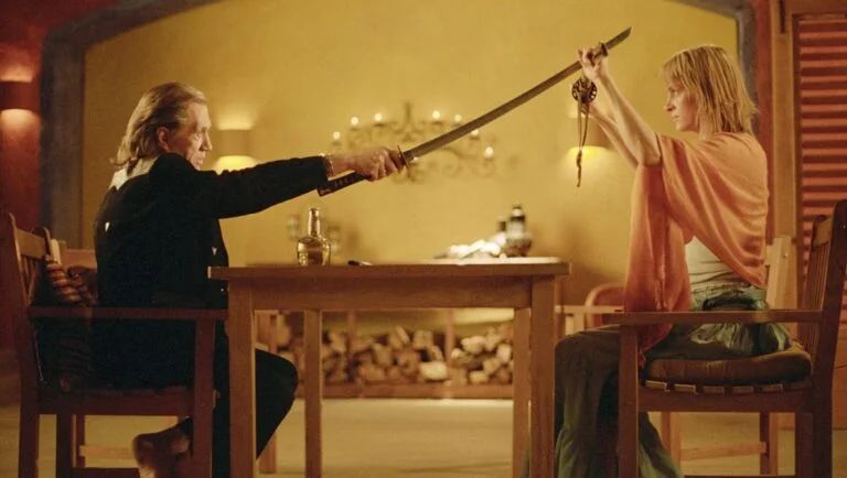 Kill Bill: The Whole Bloody Affair : Fotoğraf David Carradine, Uma Thurman