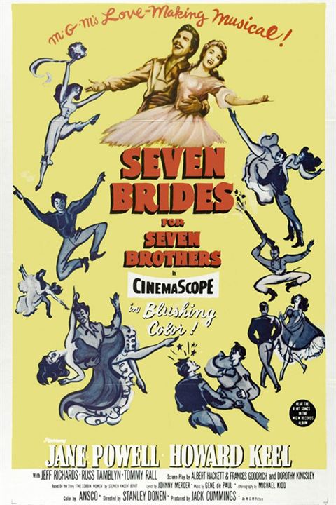 Seven Brides For Seven Brothers : Afiş